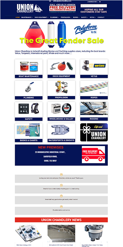 web design union chandlery